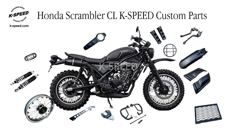 Honda CL250 CL300 CL500 Custom Parts Diabolus - K-SPEED – K-SPEED Honda CL250 CL300 CL500 Custom Parts Diabolus - K-SPEED – K-SPEED