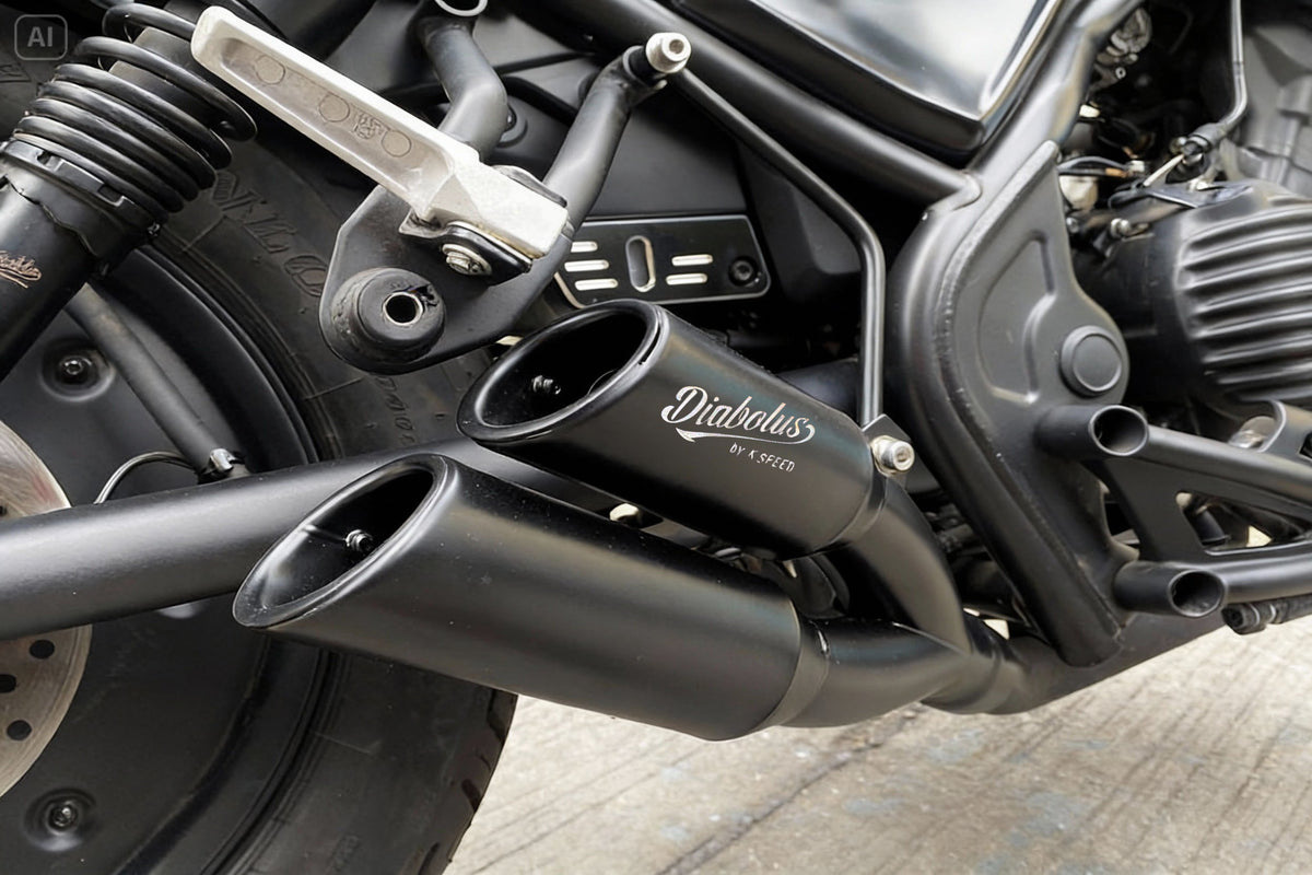 K-SPEED RB0029 Muffler Rebel 500 Diabolus 2017+ – K-SPEED JAPAN
