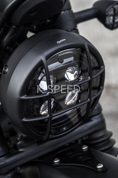 K-SPEED CL08 Headlight Cover For HONDA CL250, 300 & 500 Diabolus