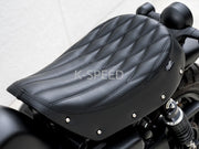 K-SPEED HM013 Seat With Mixed Pattern For HONDA Monkey125 Diabolus