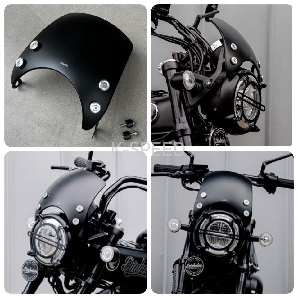 K-SPEED Diabolus Honda Monkey125 メーターバイザー HM020 – K-SPEED