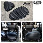 K-SPEED -1P043 Engine cover For Triumph triumph Thruxton R / For models with radiators / Street twin900 Diabolus