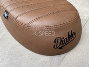 K-SPEED-1P054 シート brown seat For Triumph New T100 / T120 / Street twin900 Diabolus