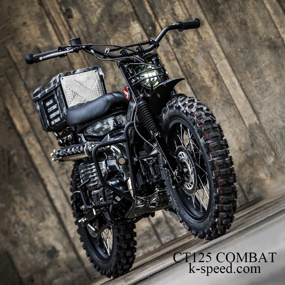 K-SPEED CT125 COMBAT Custom Diabolus – K-SPEED JAPAN K-SPEED CT125 COMBAT Custom Diabolus – K-SPEED JAPAN