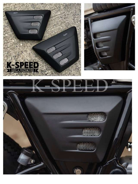K-SPEED-GT16 サイドカバー ROYAL ENFIELD GT650 & Interceptor650 Diabolus