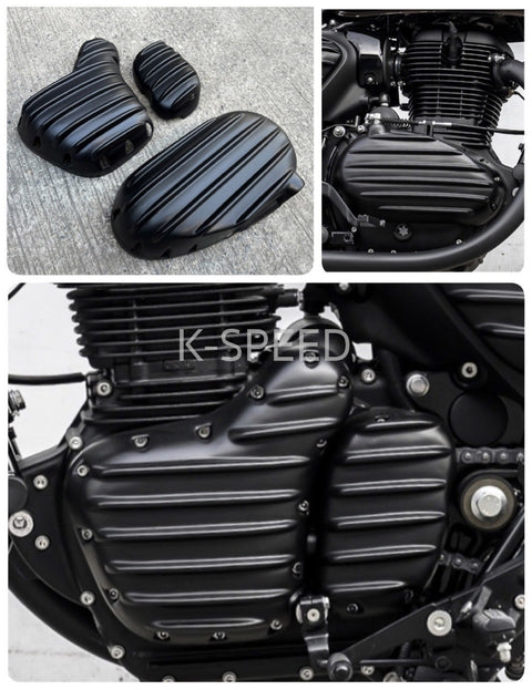 K-SPEED-HT04 エンジンカバー Engine Cover for Royal Enfield Hunter 350 Diabolus