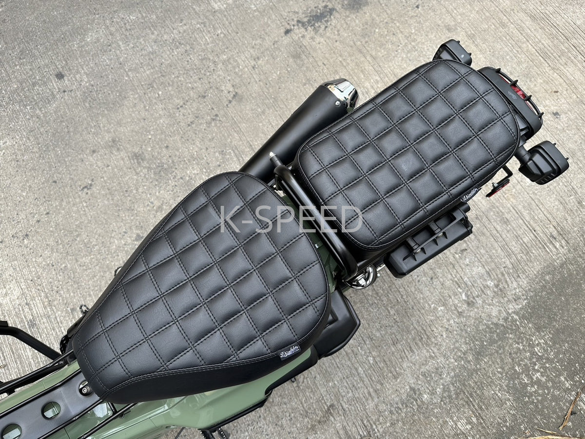 K-SPEED CT75J Passenger Seat (Square Pattern) for Honda CT125