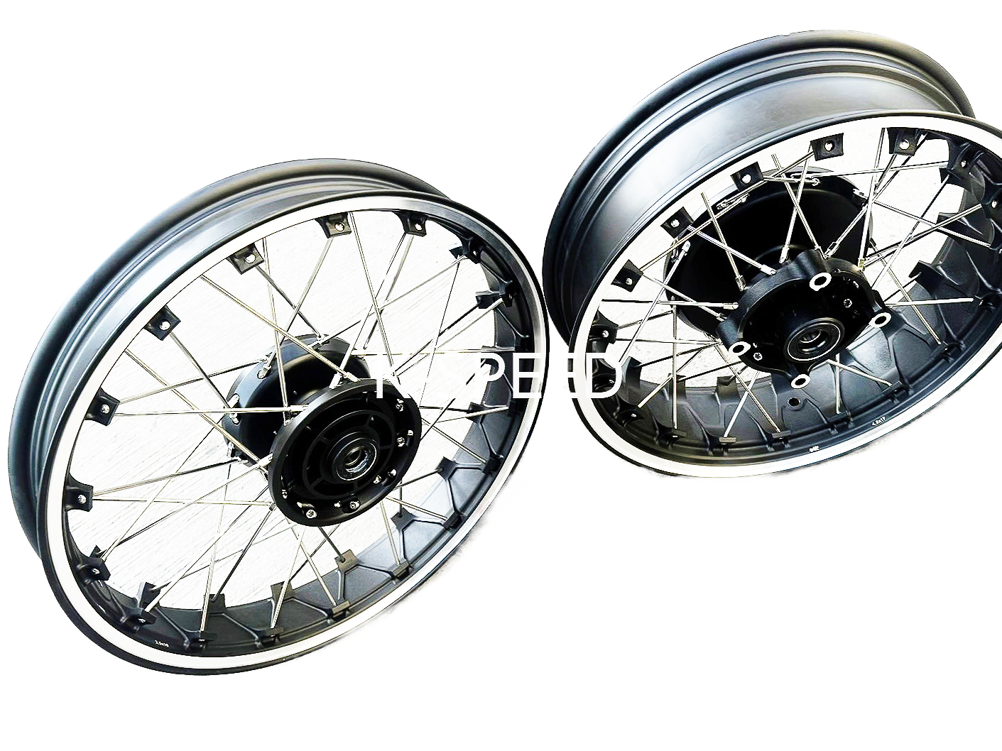 K-SPEED CL07 Spoke Tubeless wheel (Front-Rear) for Honda CL250, 300 ...