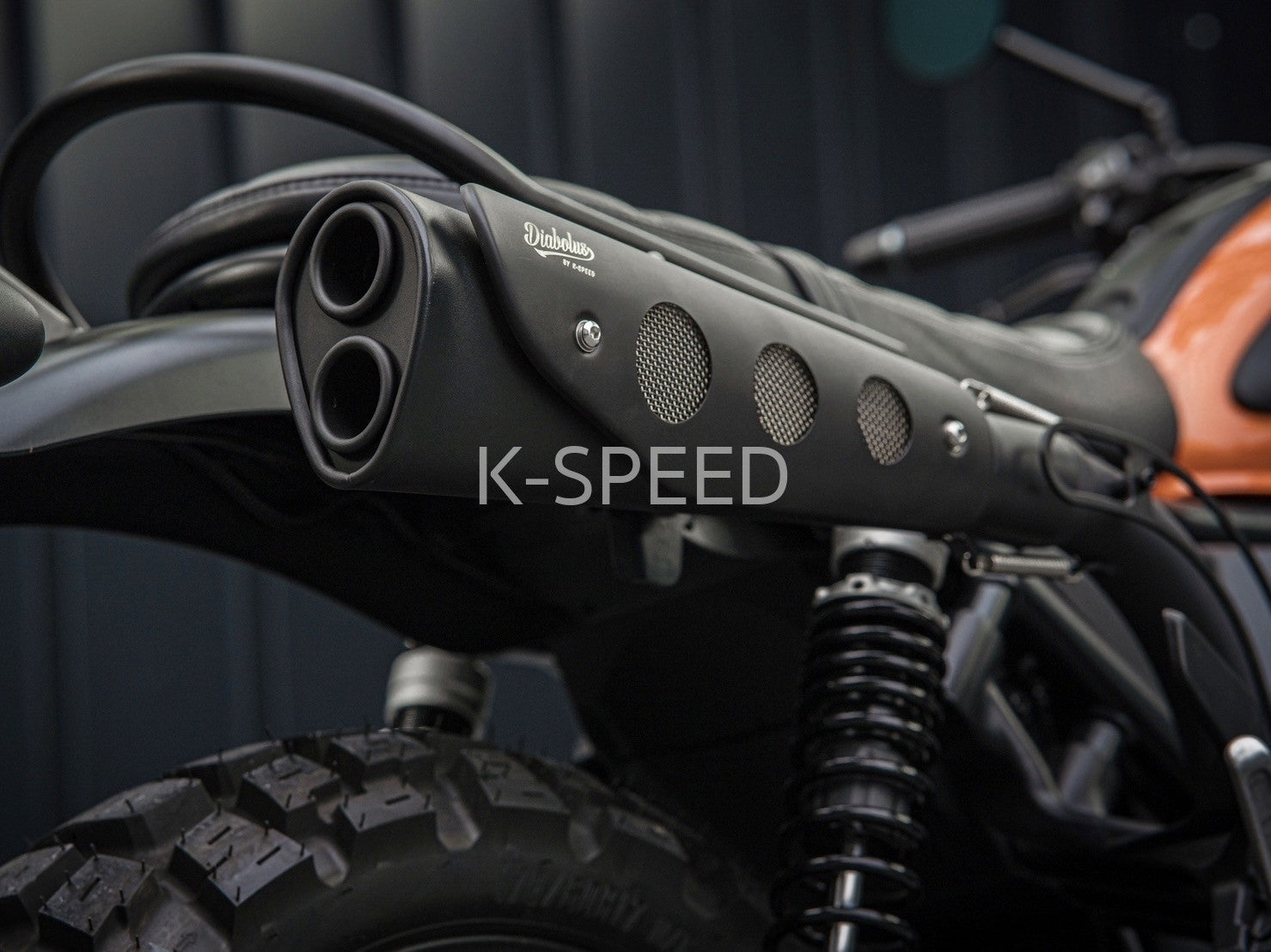 K-SPEED Diabolus Honda CL250/300/500 マフラー CL34J – K-SPEED