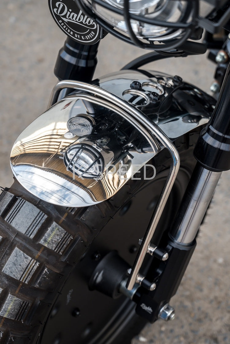 K-SPEED DX049J Front and rear stainless Fender For HONDA Dax125