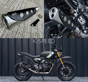 K-SPEED SX21 Retro Slip on for Triumph for Triuph Speed400 & Scrambler 400 x Diabolus