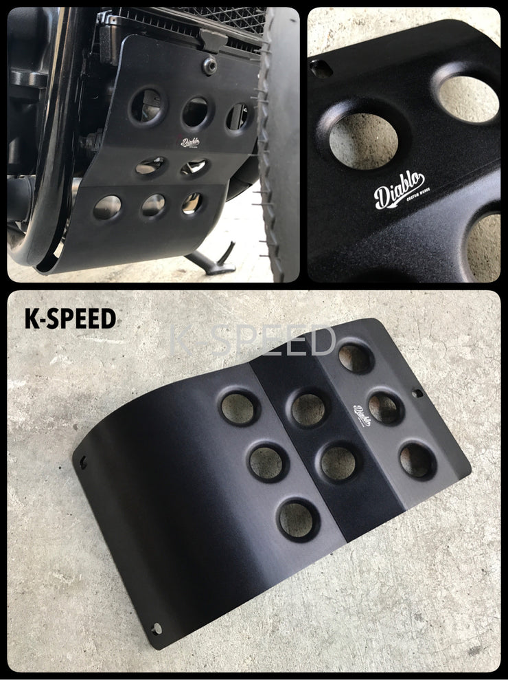 K-SPEED -1P013 Engine bottom protective for Triumph T120 /T100/ Steet Twin Diabolus