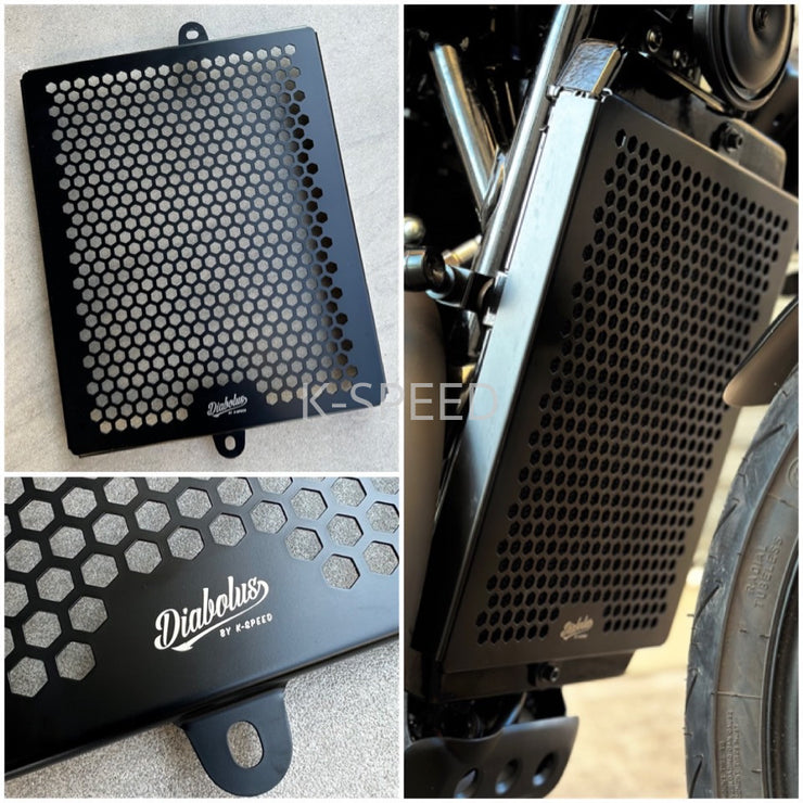 K-SPEED SX06 radiator guard for Triumph Speed 400 & Scrambler 400 x bl ...