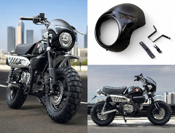 K-SPEED HM038J Headlight Cover Glossy black for Honda Monkey 125