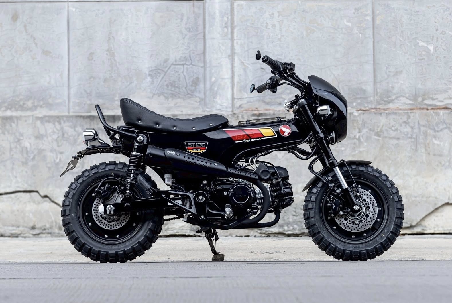 K-SPEED Diabolus Honda DAX125 (ST125) Exhaust (Bazooka) DX084J – K