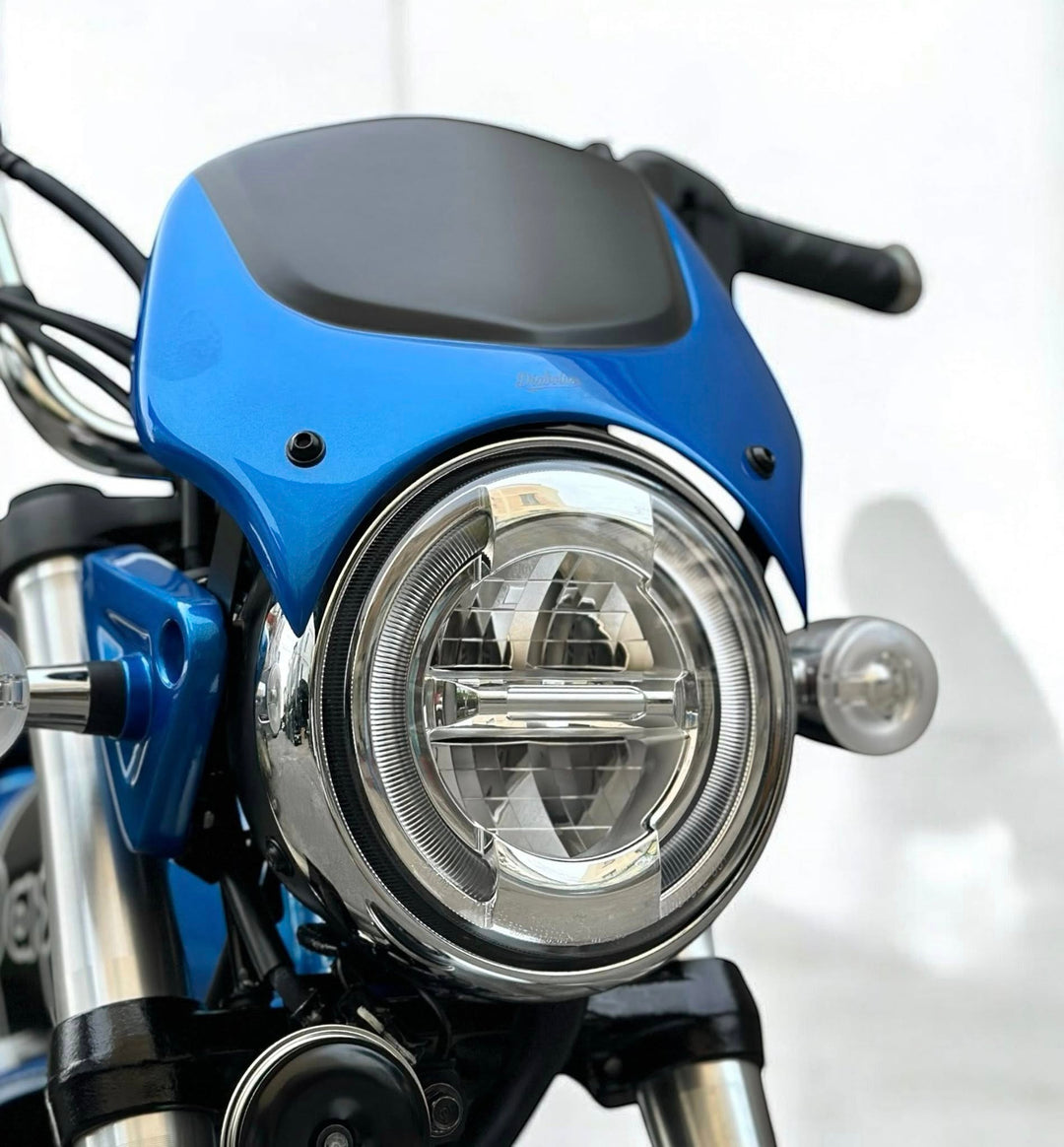 K-SPEED Diabolus Honda DAX125 (ST125) Meter Visor Dark Blue DX087J