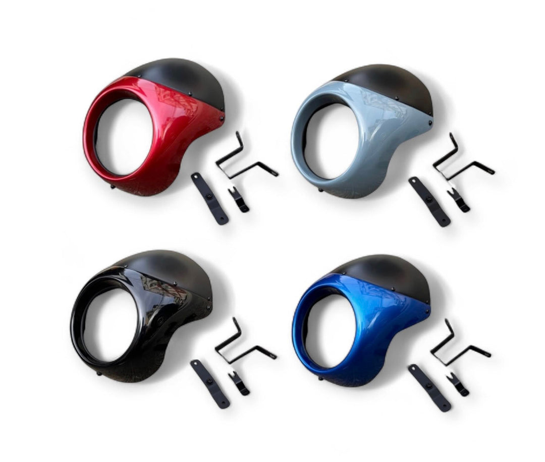 K-SPEED DX086J-BLUE Big Headlight cover wind shield for Honda Dax