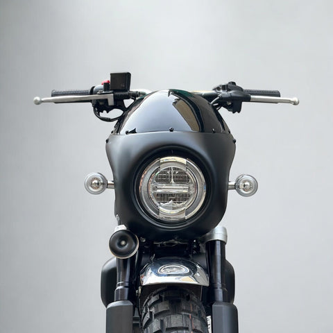 K-SPEED HM037J-BLACK Big Headlight cover wind shield for Honda Monkey 125 Diabolus