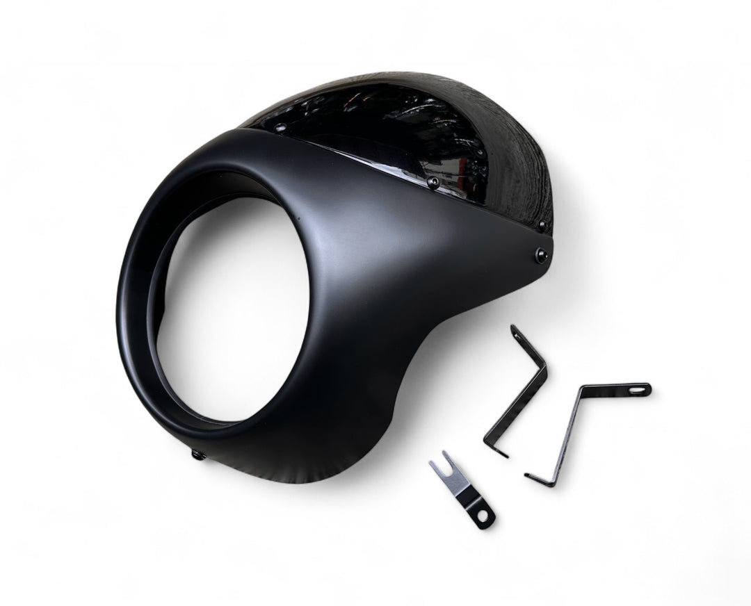 K-SPEED HM037J-BLACK Big Headlight cover wind shield for Honda