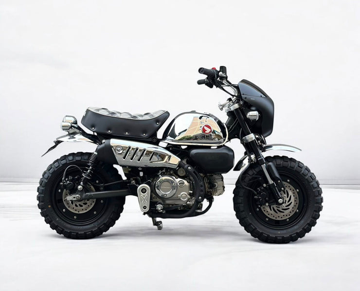 K-SPEED HM037J-BLACK Big Headlight cover wind shield for Honda Monkey 125 Diabolus