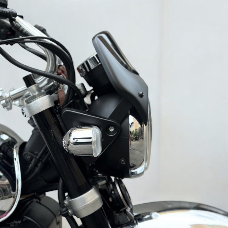 K-SPEED HM036J-BLACK Two-Tone Windshield for Honda Monkey 125 Diabolus