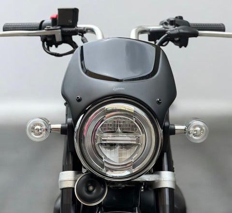 K-SPEED HM036J-BLACK Two-Tone Windshield for Honda Monkey 125 Diabolus