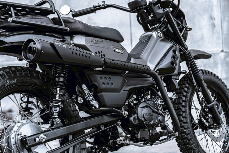 K-SPEED PG02 Bazooka 全段排氣系統，適用於 Yamaha PG-1 Diabolus