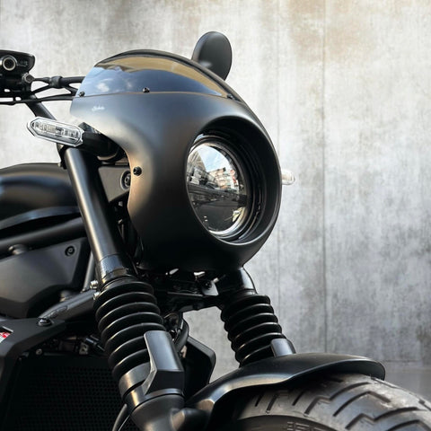 K-SPEED KE05 Front Light Cover Set for Kawasaki Eliminator 400 year 2023-2025 Diabolus