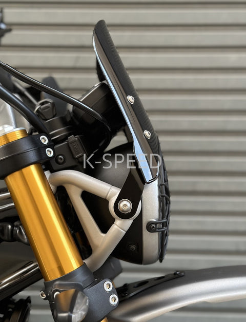 K-SPEED SX07 Windschutzscheibe für Triumph Scrambler 400 &amp; Speed ​​400 Diabolus