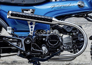 K-SPEED DX063J Full System exhaust pipe, slanted end for Honda Dax 125 Diabolus