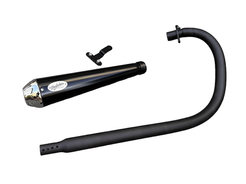 K-SPEED BC02 Black Full System Exhaust for Royal Enfield Classic 350 &amp; Bullet 350 Diabolus