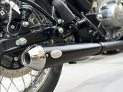 K-SPEED BC02 Black Full System Exhaust for Royal Enfield Classic 350 &amp; Bullet 350 Diabolus