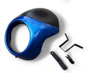 K-SPEED DX086J-BLUE Big Headlight cover wind shield for Honda Dax 125 Diabolus