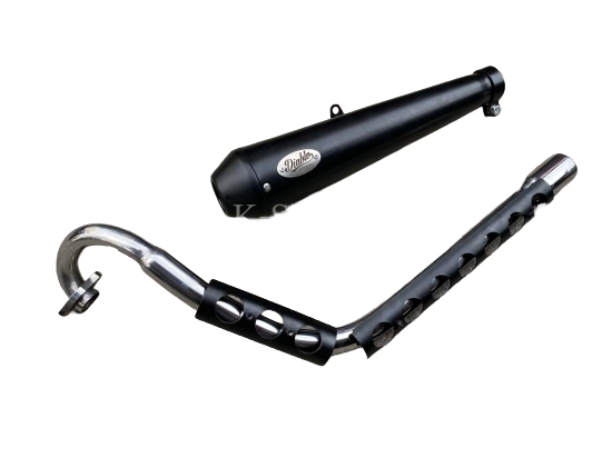 K-SPEED CT012 排氣系統，適用於 CT125 Diabolus