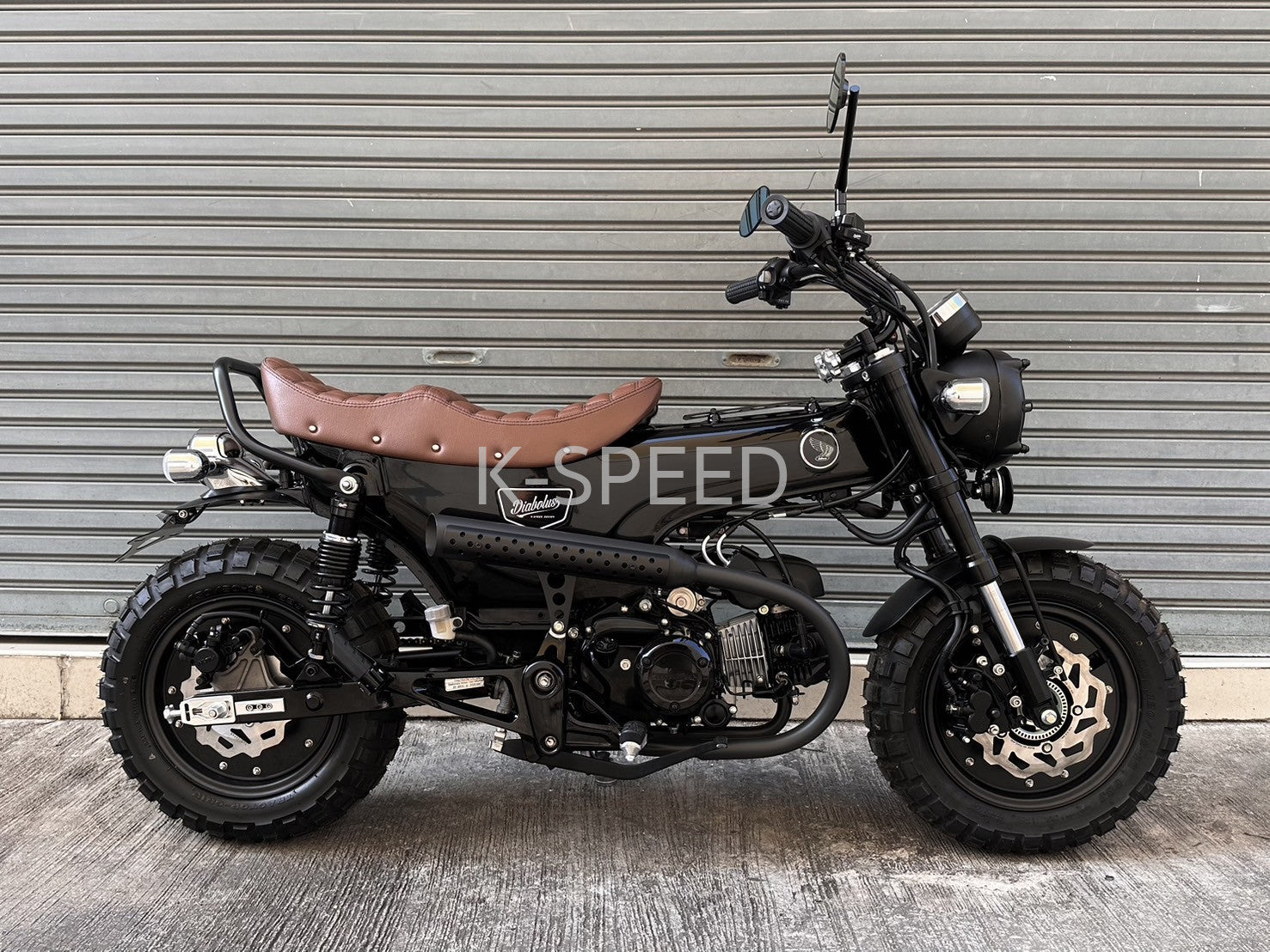 ホンダ DAX125用 K-SPEED Diabolusシート K-SPEED Diabolus Honda DAX125（ST125） シート DX073J – K-SPEED