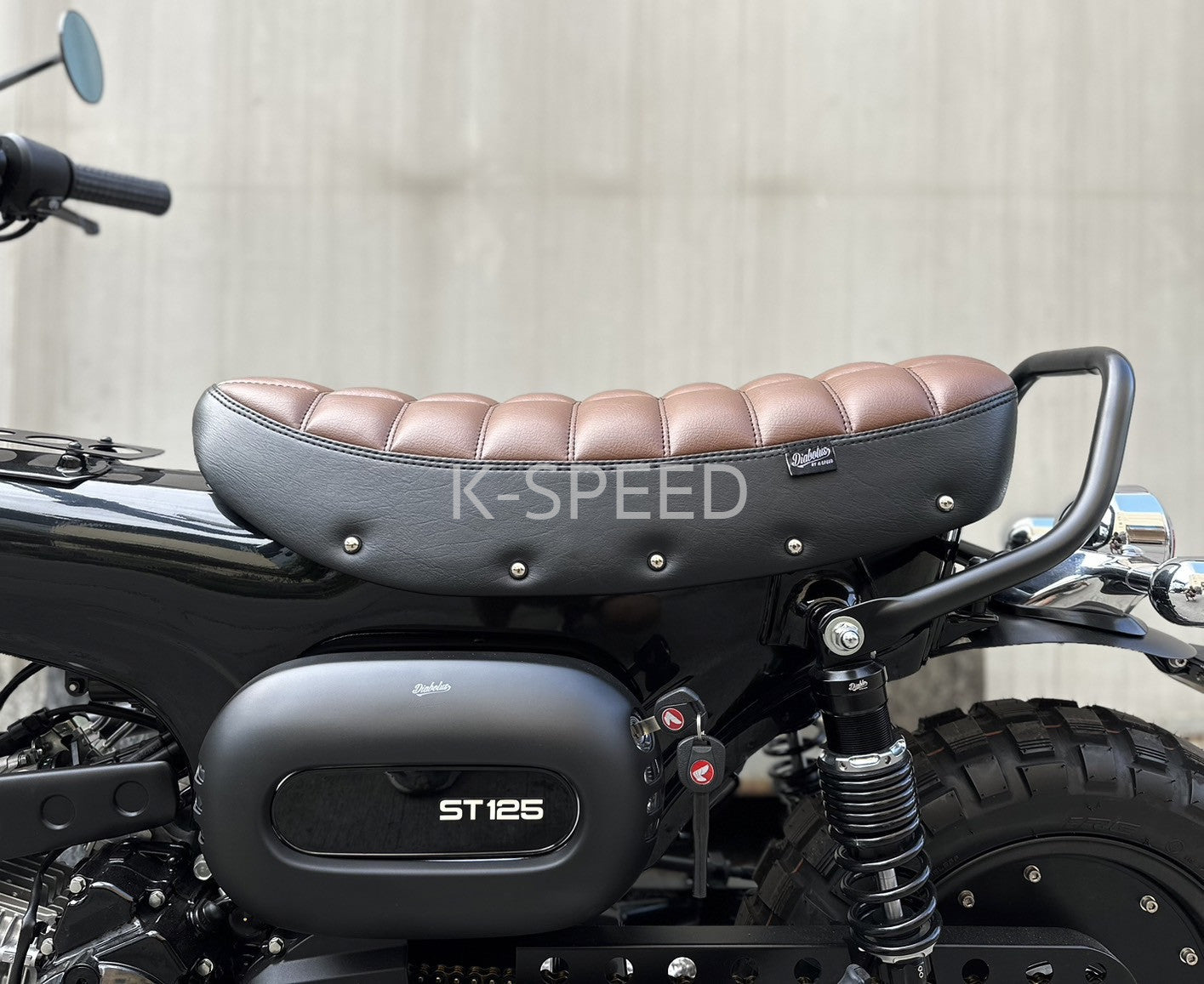 K-SPEED Diabolus Honda DAX125（ST125） シート DX077J – K-SPEED