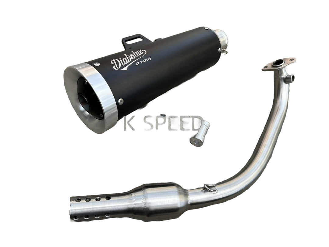 K-SPEED GN01 exhaust Full System For Honda Giorno+125 Diabolus – K