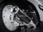 K-SPEED GN01 Komplettauspuffanlage für Honda Giorno+125 Diabolus