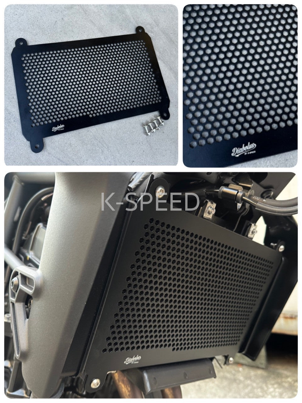 K-SPEED Diabolus Kawasaki Eliminator 400/450/500 (2023- ) Radiator