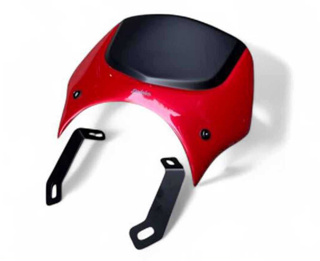 K-SPEED DX087J-RED Two-Tone Windshield for Honda Dax 125 Diabolus