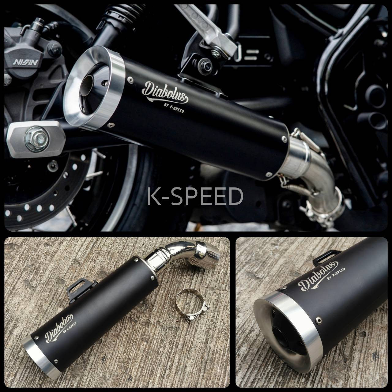 レブル250 マフラー ディアブロ K-SPEED 2023年式 K-SPEED Diabolus Honda Rebel（CMX）250 マフラー RB0192J – K-SPEED