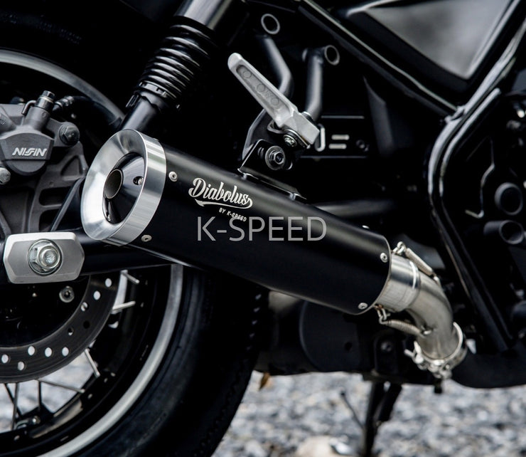 K-SPEED-RB0192J  Slip-on Exhaust for HONDA Rebel 250 Diabolus (2023～)