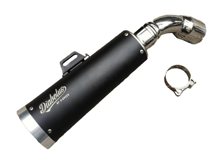 K-SPEED-RB0192J  Slip-on Exhaust for HONDA Rebel 250 Diabolus (2023～)