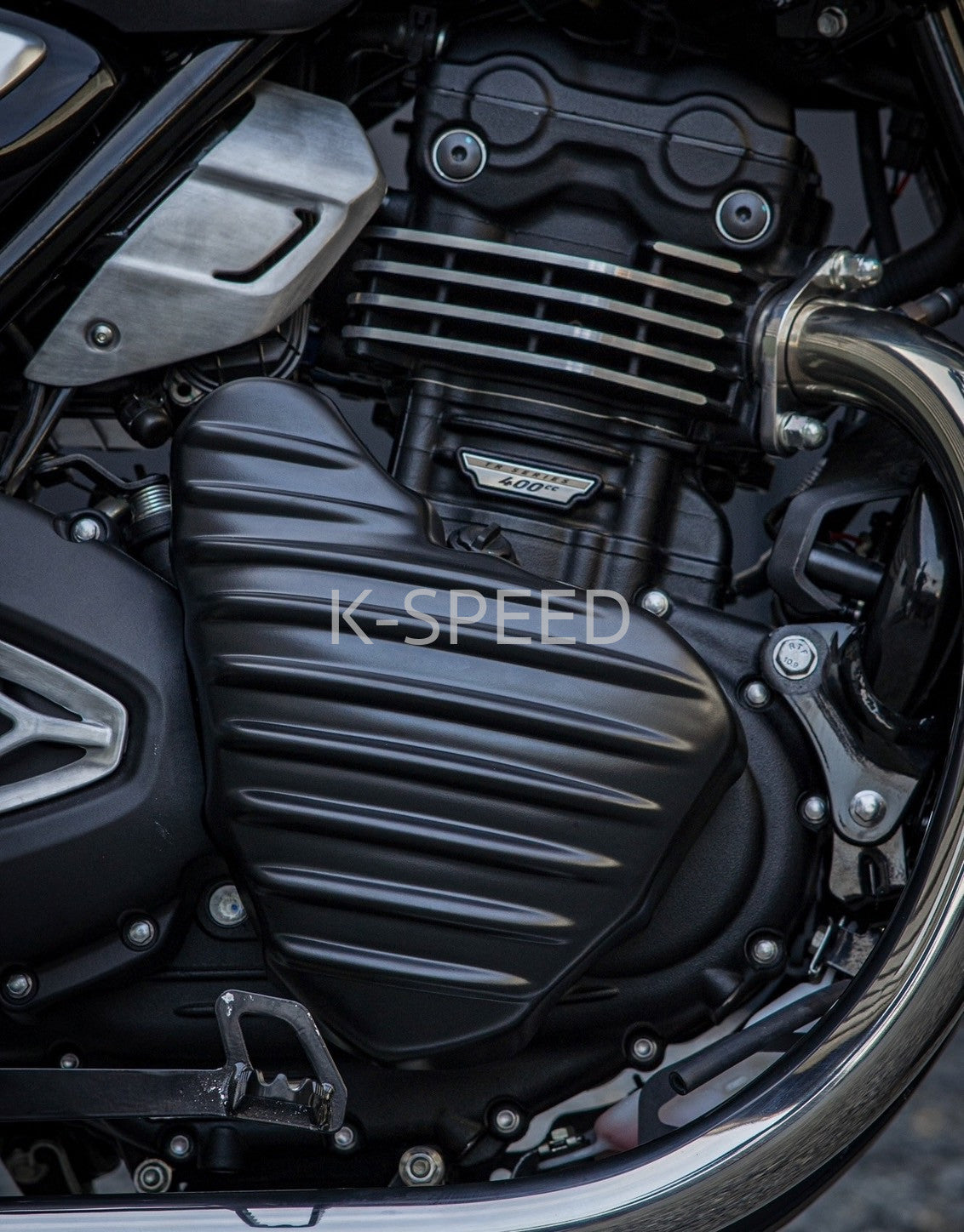 K-SPEED Diabolus Triumph Speed 400/Scrambler 400 X Engine Cover