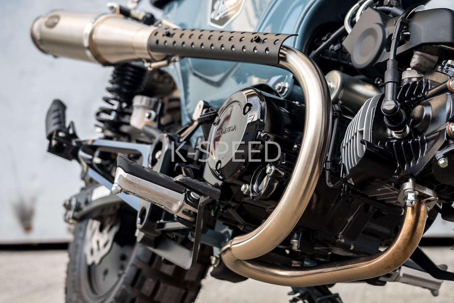 K-SPEED Diabolus Honda DAX125（ST125） マフラー（サイレンサー付き