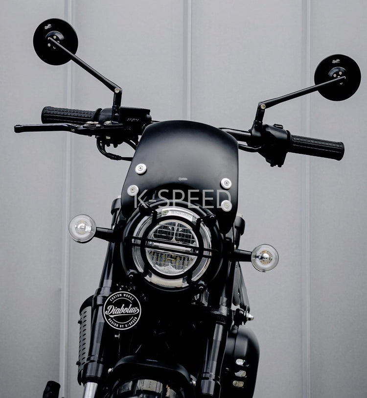 K-SPEED DX051J Windshield V2 for Honda Dax125 Diabolus – K-SPEED JAPAN