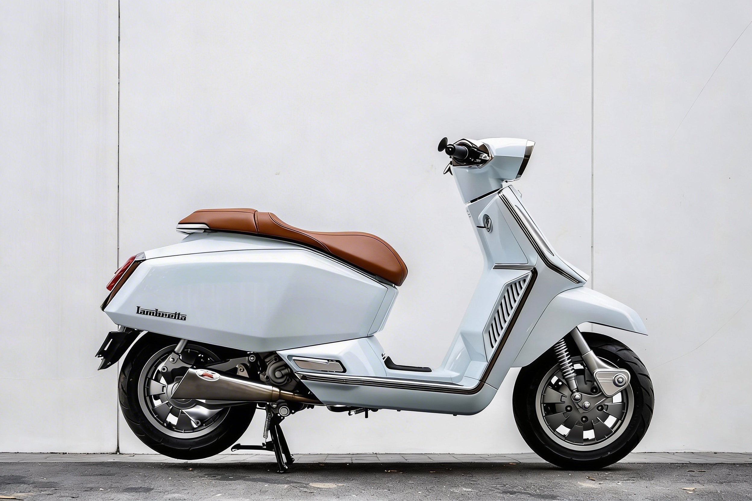 K-SPEED Diabolus LAMBRETTA X300 シート（ブラウン） LB02 – K-SPEED