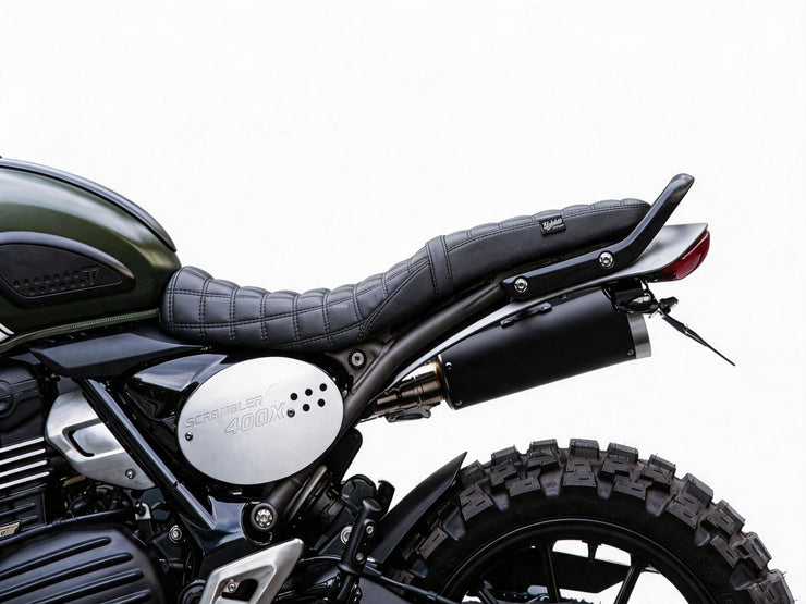 【K-SPEED】 Triumph Speed400カスタムシート SX16 K-SPEED SX16 Seat (Square pattern) for Triumph Speed 400 Diabolus