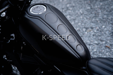 K-SPEED-RB0193J Tank Cover Rebel 250, 300 &amp; 500 Diabolus