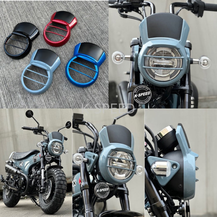 K-SPEED-DX062J-lightblue Headlight Cover For HONDA DAX Diabolus